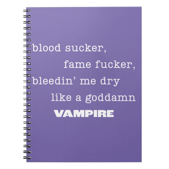 Caderno Espiral Olivia Rodrigo lyric Notebook Pop Music (Frente)