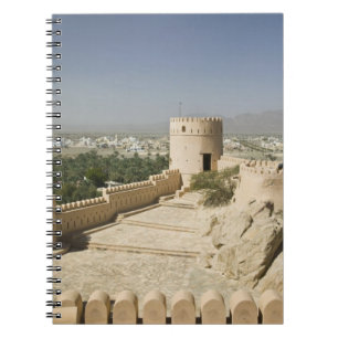 Caderno Espiral Omã, A Planície de Batinah, Nakhal. Forte de Nakha