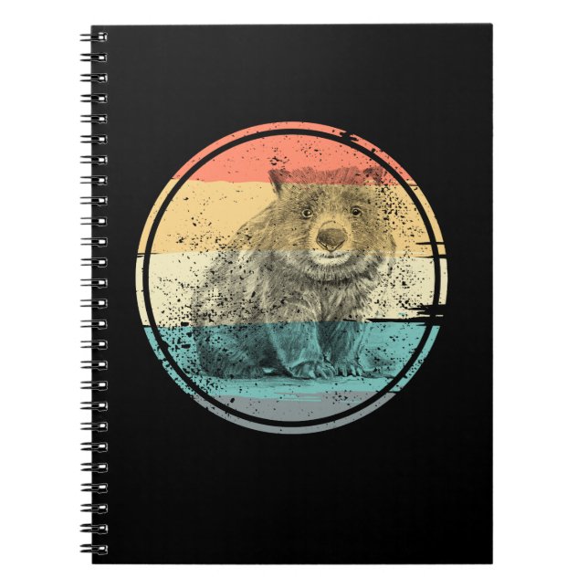 Caderno Espiral Ombat da Austrália (Frente)
