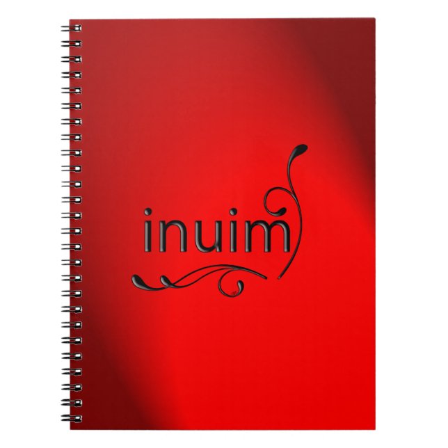 Caderno Espiral OMG! Inuim! (Frente)
