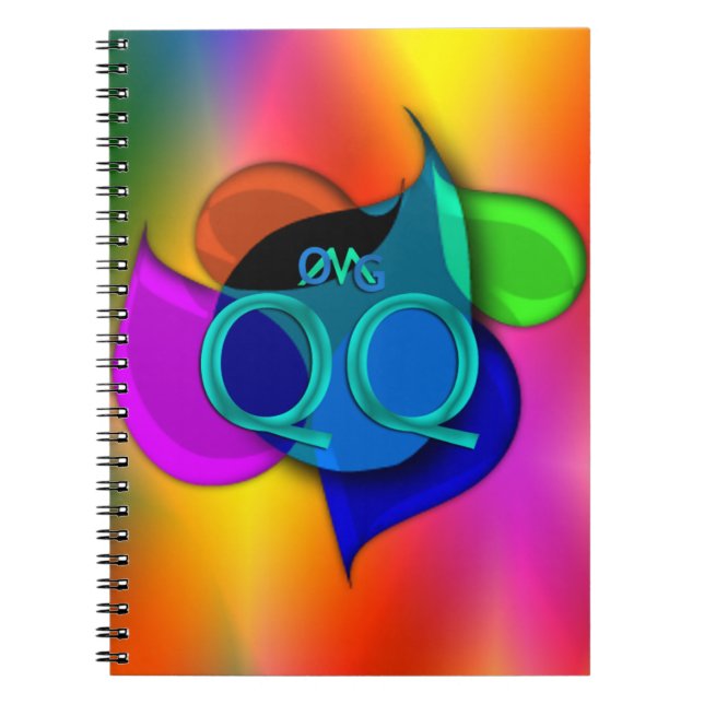 Caderno Espiral OMG! qq (Frente)