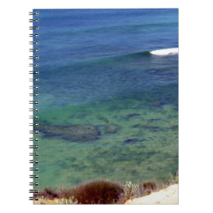 Caderno Espiral Ondas do Oceano Gentil