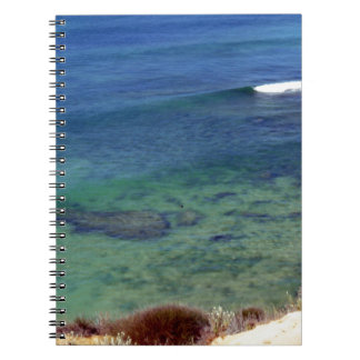 Caderno Espiral Ondas do Oceano Gentil