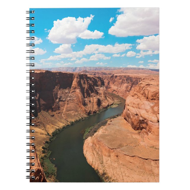 Caderno Espiral Onde vira o rio (Frente)