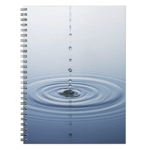 Caderno Espiral Ondinha na água