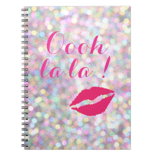 Caderno Espiral "Oooh la la!"Notebook