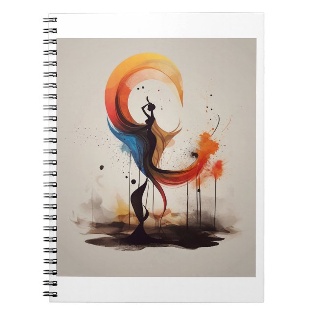 Caderno Espiral open to heart (Frente)