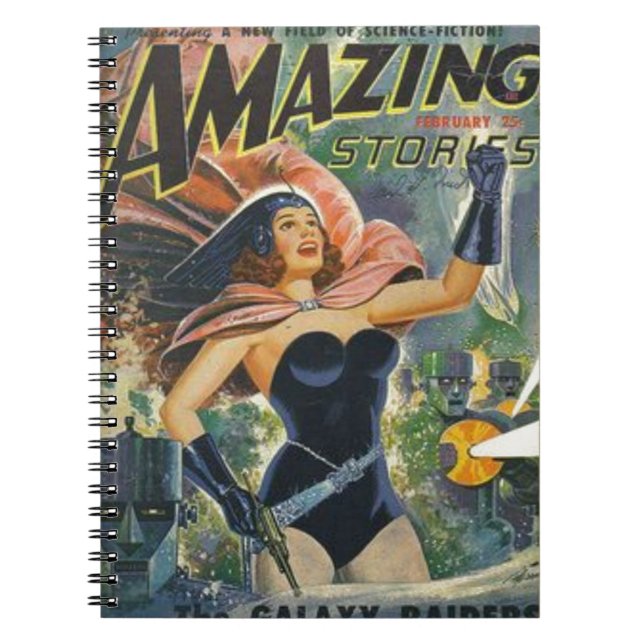 Caderno Espiral Ópera do espaço (Frente)