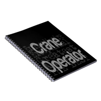 Caderno Espiral Operador de Guindaste Extraordinário CUSTOM