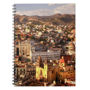 Caderno Espiral Opinião da cidade de cima de