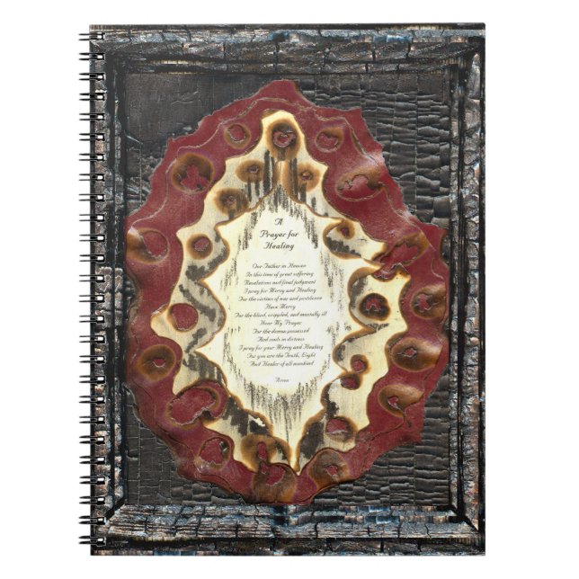 Caderno Espiral Oração Para Curar (Frente)