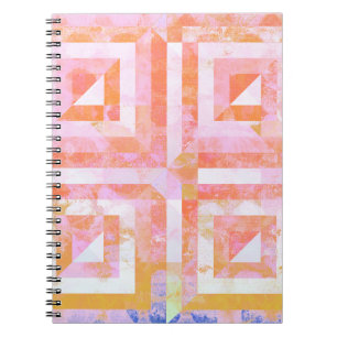 Caderno Espiral Orange Crush 3 Mixed Media Spiral Notebook