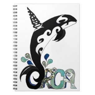 Caderno Espiral Orca Freedom Art