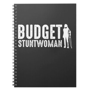 Caderno Espiral Orçamento Stuntwoman - Hospital de Doentes Pernas