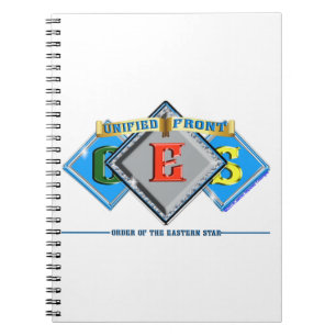 Caderno Espiral Ordem da estrela oriental OES