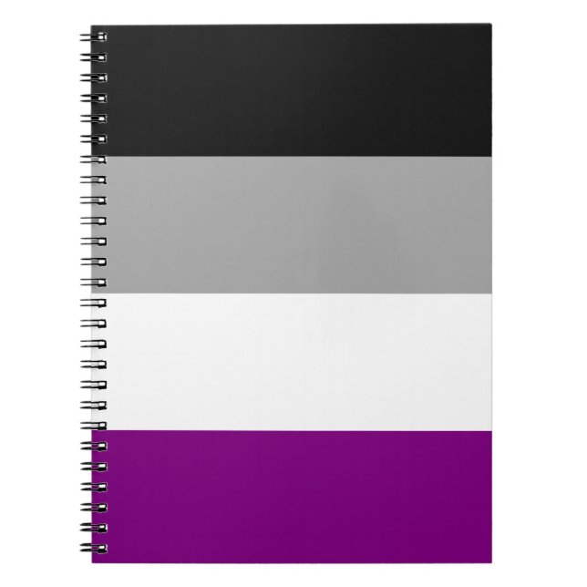 Caderno Espiral Orgulho Asexual (Frente)