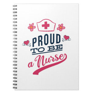 Caderno Espiral Orgulhoso de ser enfermeiro