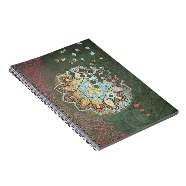 Caderno Espiral Oriental Glow III - Notebook (Lado Direito)