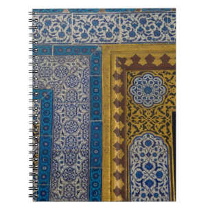 Caderno Espiral Oriente Médio Turquia e cidade de Istambul com o