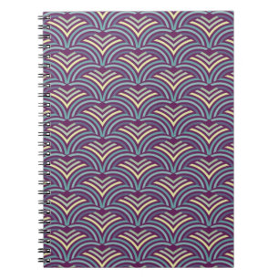 Caderno Espiral Origem étnica abstrato