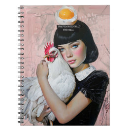 Caderno Espiral Original sem desculpas | Diário para notebook