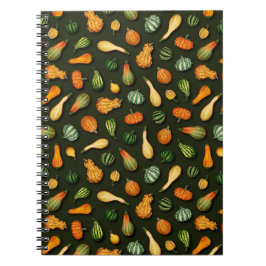 Caderno Espiral Ornamentais para o outono, outono, Ação de Graças