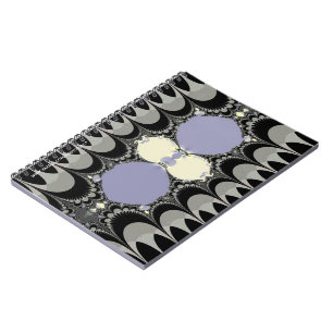 Caderno Espiral Ornamento Dourado