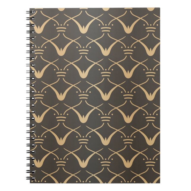 Caderno Espiral Ornamentos de luxo 26 (Frente)