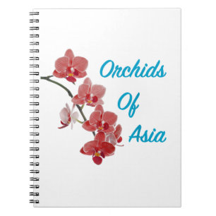 Caderno Espiral Orquídeas da Ásia Day Spa