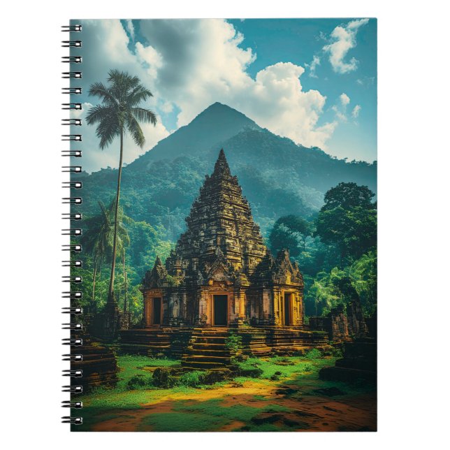Caderno Espiral Os Antigos Candi das Colinas (Frente)