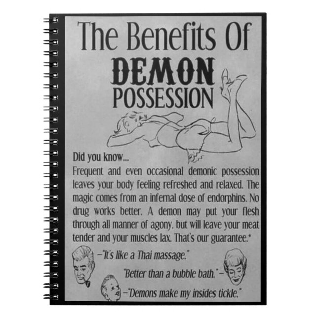 Caderno Espiral os benefícios (Frente)