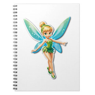 Caderno Espiral Os Desejos de Aniversário do Amanhecer da Tinker B