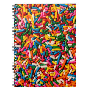 Caderno Espiral Os doces polvilham
