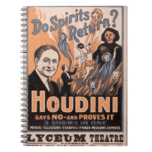 Os espíritos voltam? Houdini diz não