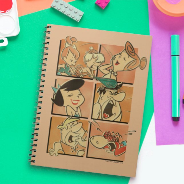 Caderno Espiral Os Flintstones | Flintstones & Rubbles Comic (Criador carregado)