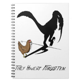 Caderno Espiral Os Galhos Lembram-Se (Cartoon Dinossauro)