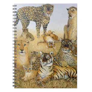 Caderno Espiral Os gatos grandes