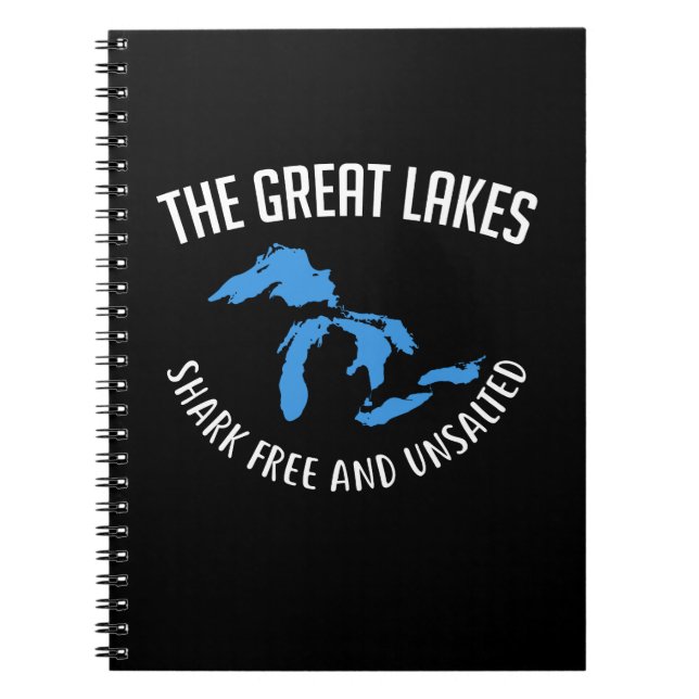 Caderno Espiral Os Grandes Lagos (Frente)