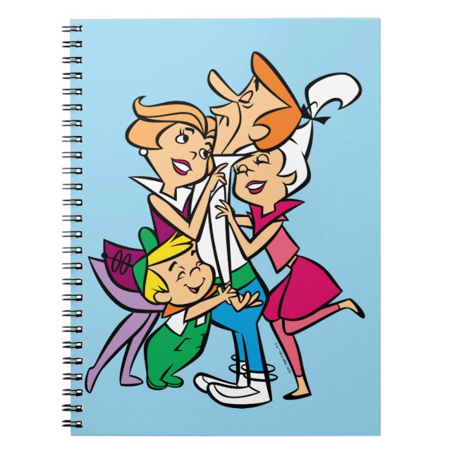 Caderno Espiral Os Jetsons | Família (Frente)