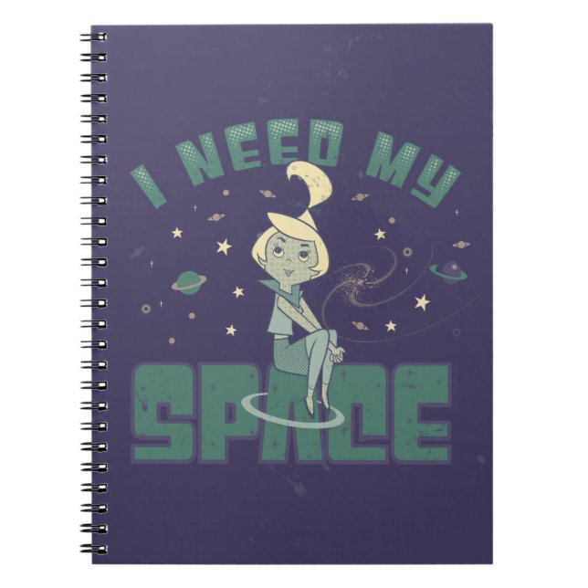 Caderno Espiral Os Jetsons | Preciso Do Meu Espaço (Frente)