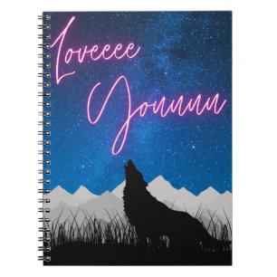 Caderno Espiral Os Lobos Brancos