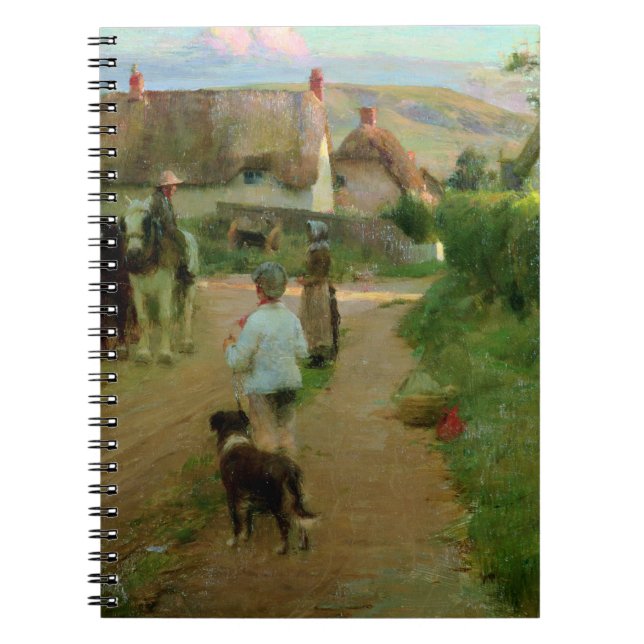 Caderno Espiral Os Loiterers, 1888 (óleo em canvas) (Frente)