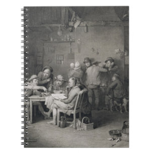 Caderno Espiral Os políticos da vila, gravados por Abraham Raimb