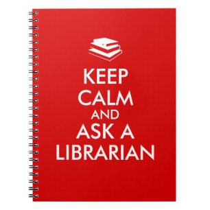 Caderno Espiral Os presentes do bibliotecário mantêm a calma par