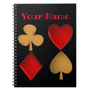 Caderno Espiral Os quatro ternos, personalizados