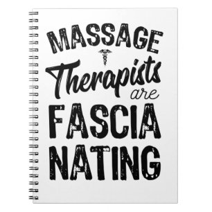 Caderno Espiral Os Terapistas De Massagem São Fasciantes