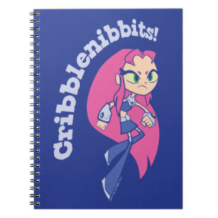 Caderno Espiral Os titã adolescentes vão!   Starfire