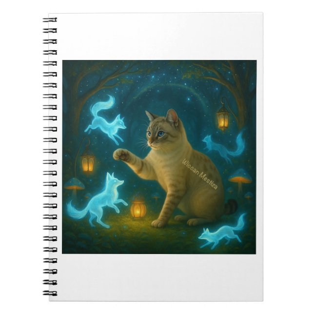 Caderno Espiral Oso e Espirito das Raposas (Frente)