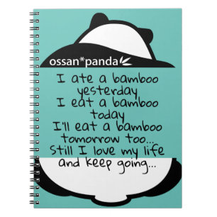 Caderno Espiral ossan*panda