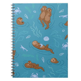 Caderno Espiral Otter fun